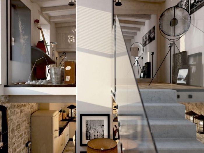 Archisio - Bad - Bottega Di Architettura E Design - Progetto Ristrutturazione casale su due livelli