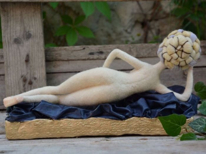 Archisio - Pupillae Art Dolls - Progetto Bambole di feltro madonna del parto