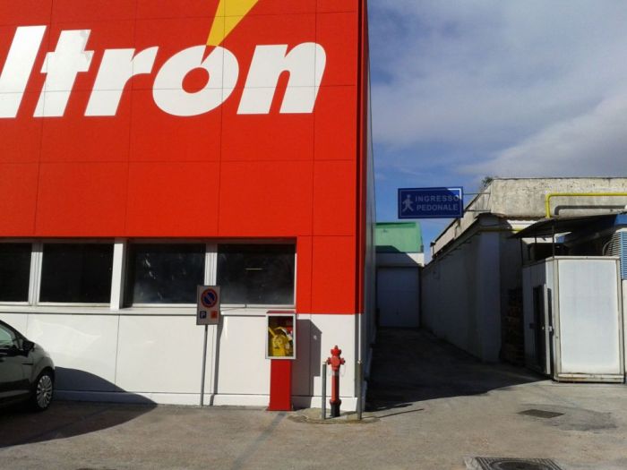 Archisio - Antonio Pelella - Progetto Restyling industrialeCapannone itron