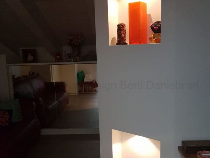 Archisio - Studio Interior Design Berti Daniela srl - Progetto Arredamento villa con mansarda a bologna