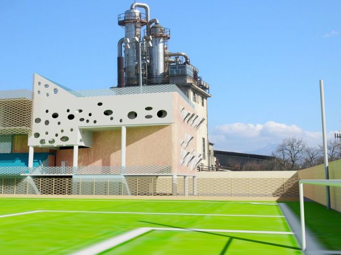 Archisio - Studio Di Architettura Sostenibile Fasano - Progetto Struttura sportiva sostenibile