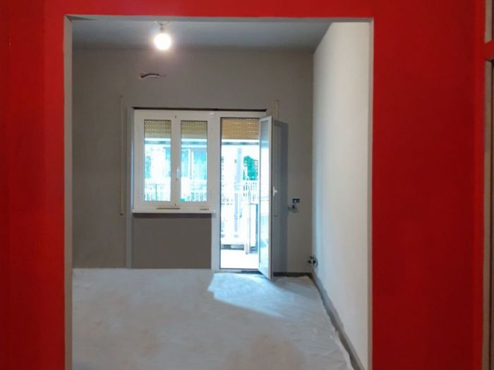 Archisio - Mani Srl Ristrutturazini - Progetto Ristrutturazione completa di un appartamento sito in roma zona aurelio con tanto gioco di colori