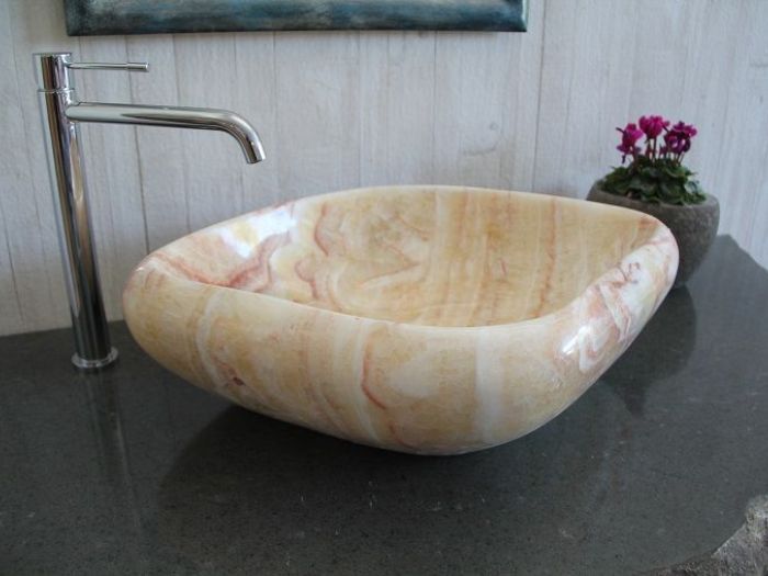 Archisio - Ti Arrediamo - Progetto Lavello in marmo onice