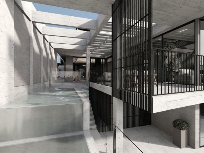 Archisio - Marika Forchia - Progetto Render struttura esterna e interna progettazione dinterni per il mio cliente in australia