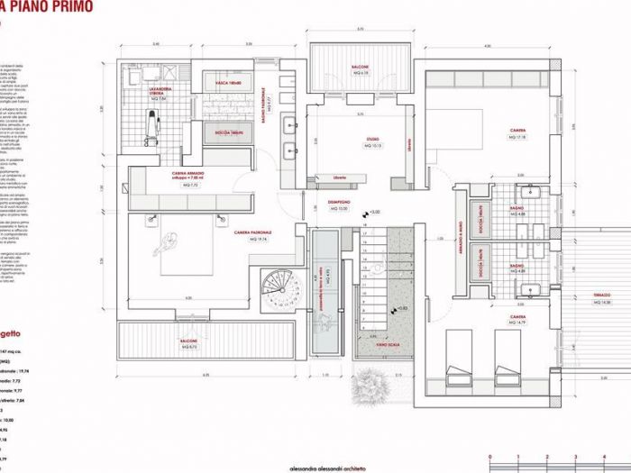 Archisio - Alessandra Alessandri - Studio 2a-rchitettura - Progetto Ristrutturazione di una villa unifamiliareRecupero e ristrutturazione
