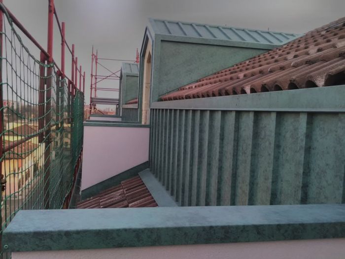 Archisio - Lattoneria Oltrepo - Progetto Sostituzione di grondaie in piemonte