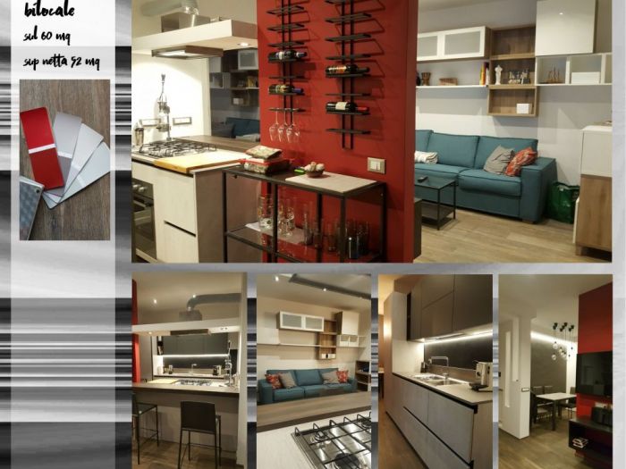 Archisio - Monica De Amicis - Progetto Ristrutturazione appartamento 50mq