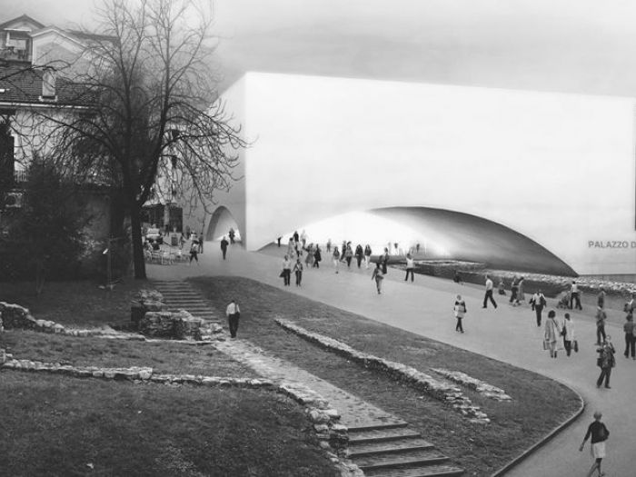 Archisio - Campomarzio - Progetto Palazzo del cinema di locarno