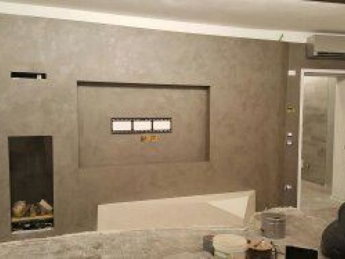 Archisio - Fluidea3d - Progetto Soggiornocucina abitazione privata