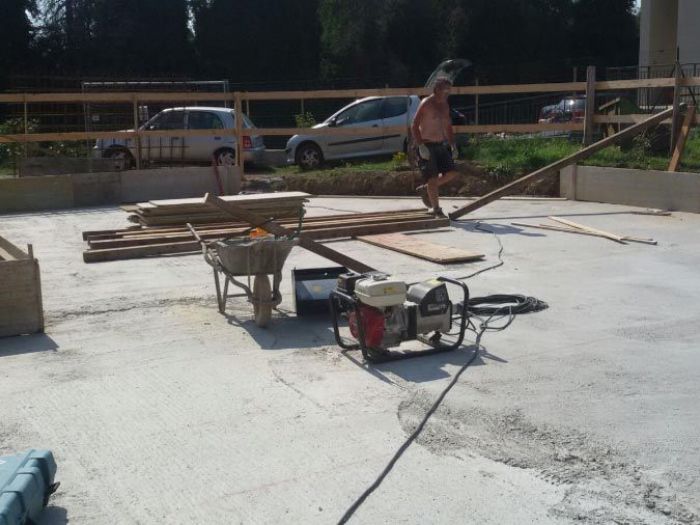 Archisio - Edilgorla - Progetto Casseratura fondazioni e posa iglu formazione pilastri su piano terra realizzazione pilastri su piano terra