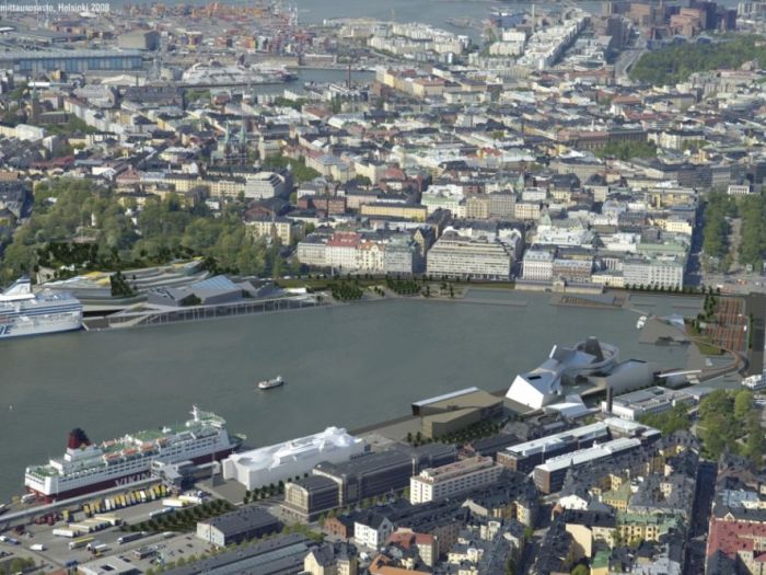 Archisio - Studio Gianluca Centurani - Progetto South harbour - helsinki - finlandia