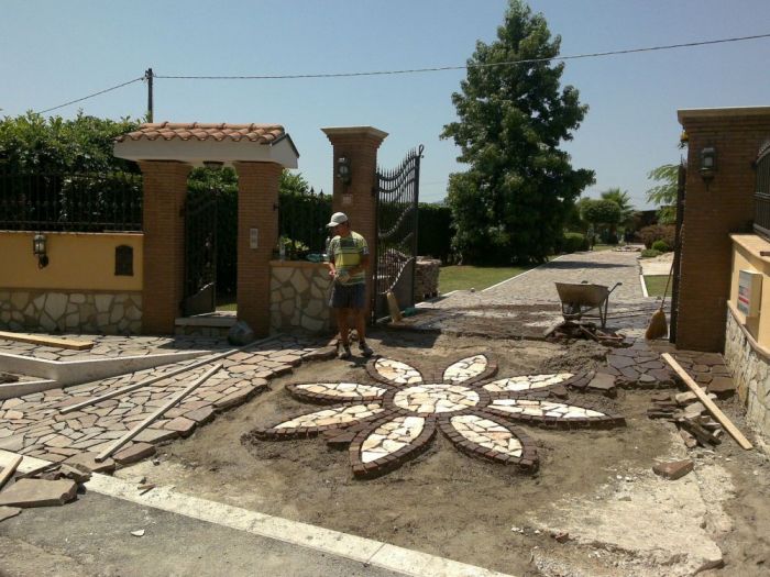 Archisio - Castelli Romani Larte Della Pietra - Progetto Pavimentazioni