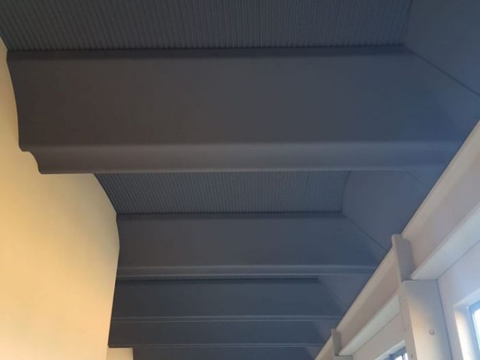 Archisio - Stil Pitture Di Gorgoglione Salvatore - Progetto Ripristino scuri in legno e tinteggiatura capannone