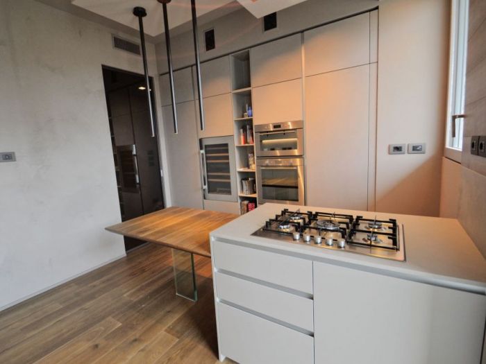 Archisio - Nascetti Arredamenti - Progetto Cucina con penisola