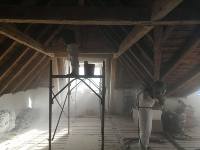 Archisio - Ammirati srl - Progetto Sabbiatura soffitti