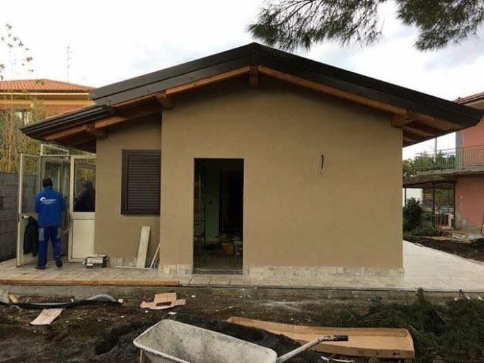 Archisio - Casesa Tiziano - Progetto Villa unifamiliare struttura portante in legno