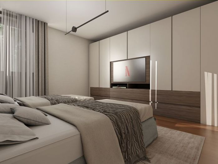 Archisio - Marika Forchia - Progetto Render camere da letto