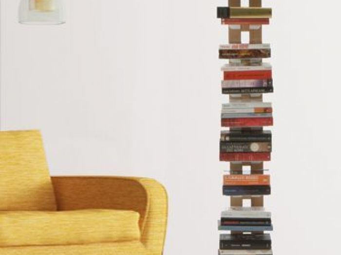 Archisio - Le Zie Di Milano - Progetto Zia veronica la libreria a colonna