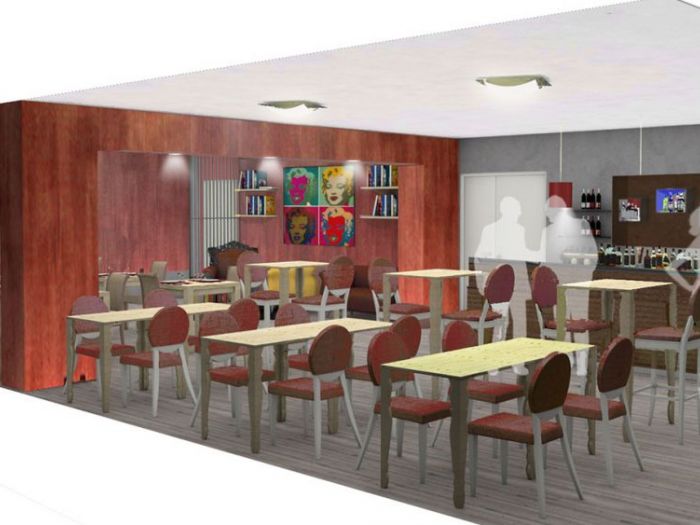 Archisio - Archibi Studio - Progetto Nologo restaurant lounge bar