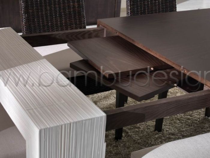 Archisio - Bambu Design - Progetto Tavoli basi tavolo sedie poltroncine