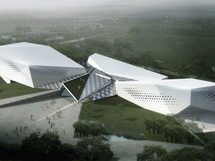 Archisio - Plasma Studio - Progetto Low carbon exhibition centre