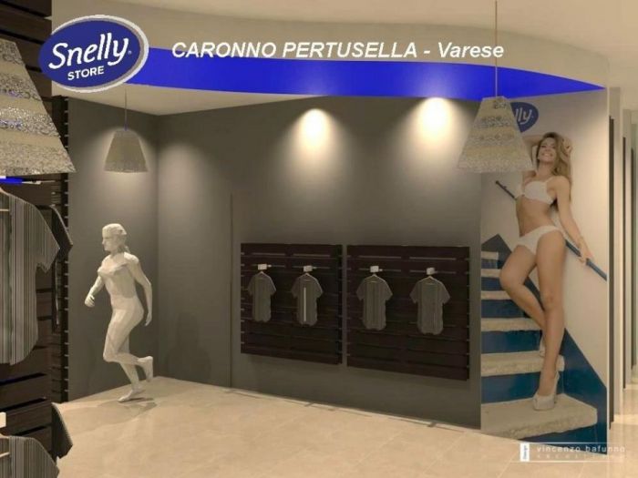 Archisio - Vincenzo Bafunno - Progetto Snelly store caronno pertusella - varese
