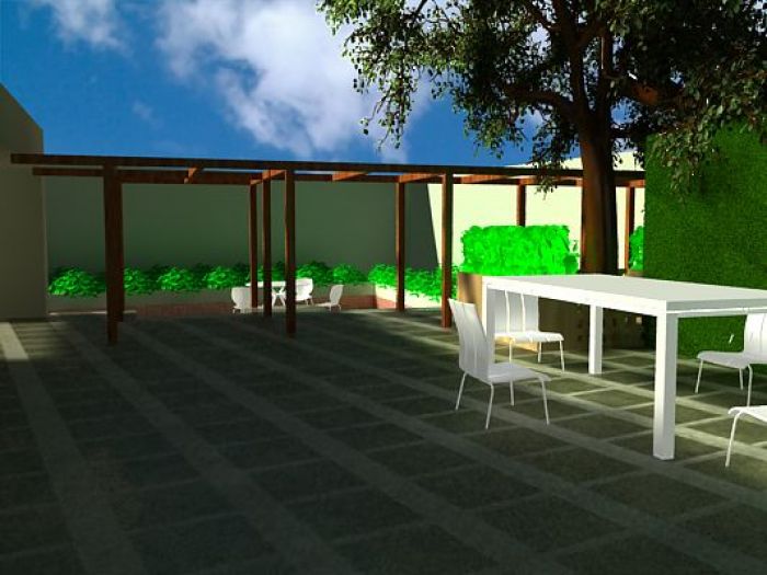 Archisio - Archihouse - Progetto Progetto giardino spazio condominiale a roma