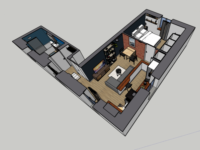 Archisio - Studio Tecnico Associato Ivaldi Carrer - Progetto Progettazione 3d e rendering fotorealistico