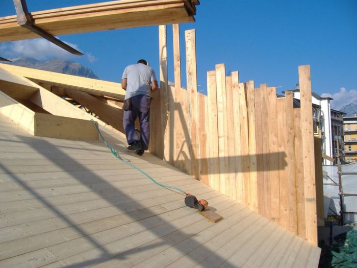 Archisio - Edilcasa Snc - Progetto Realizzazione copertura a cavarzano belluno