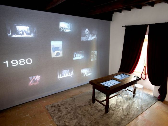 Archisio - Bicuadro - Progetto Centro di documentazione festival dei due mondi casa menotti