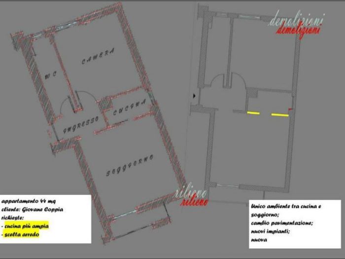 Archisio - Francesca Morano - Progetto Ristrutturazione - progetto 1
