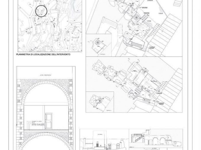 Archisio - Marco Pagano - Progetto Planimetria 2003