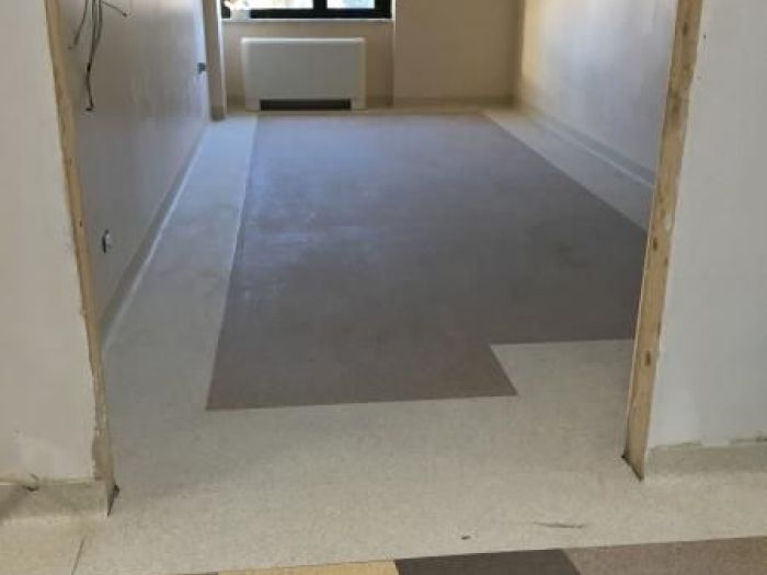 Archisio - Errico Gaglianese - Progetto Posa pavimenti e rivestimenti in pvc reparto neurologia po Pugliese di catanzaro