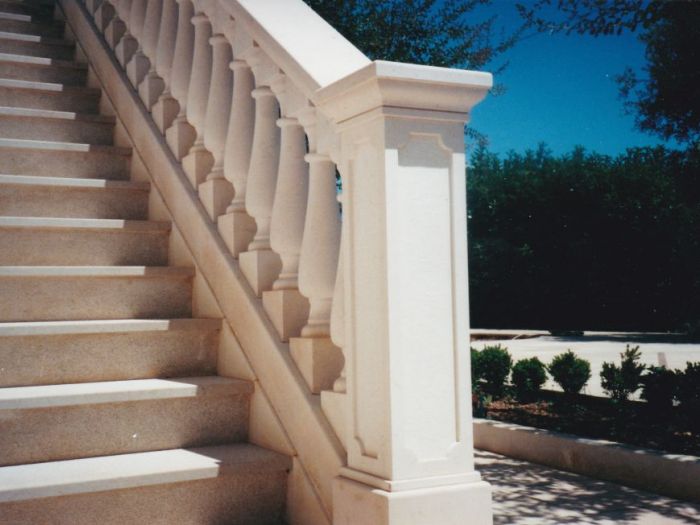 Archisio - Antica marmeria manghisi srl - Progetto Scalinata esterna villa monofamiliare arredo giardino