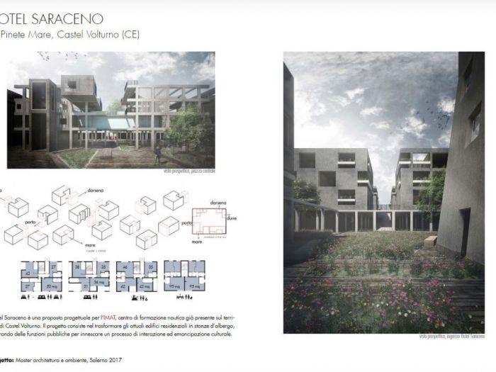 Archisio - Gennaro Bernardo - Progetto Hotel saraceno