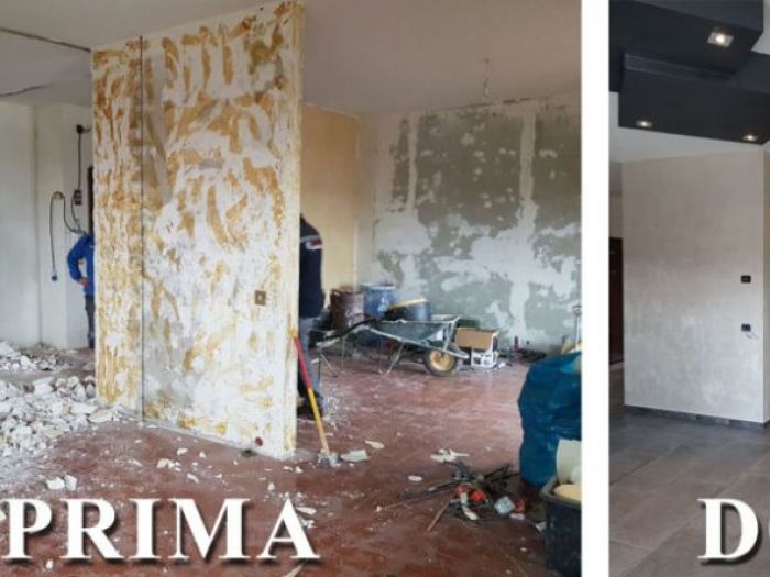 Archisio - Guerra Costruzioni - Progetto Opere in cartongesso