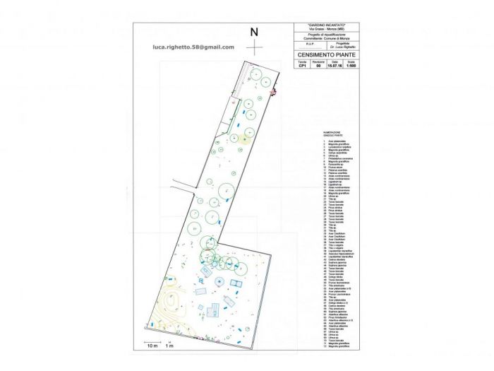 Archisio - Luca Righetto - Progetto Progettazione giardini Il giardino incantato