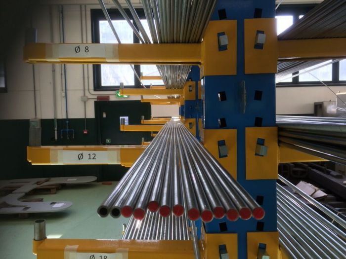 Archisio - Imetallici Di Taverna Andrea Taverna - Progetto Scaffale cantilever