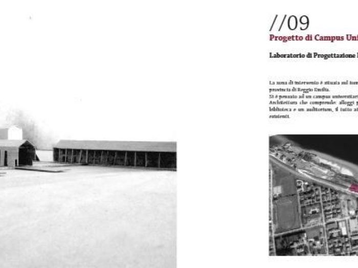 Archisio - Federica Rabotti - Progetto Progetto di campus universitario