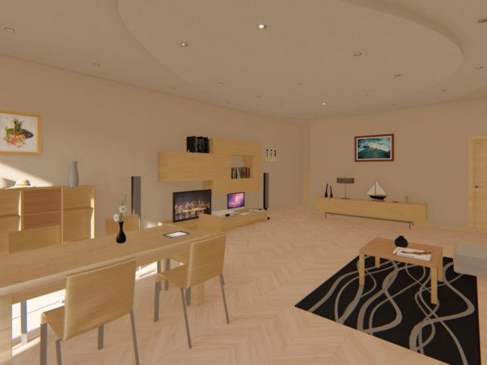 Archisio - Andrea Sorci Natural Living - Progetto Ipotesi di ristrutturazione villa a roma