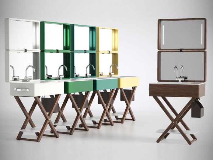 Archisio - Lovethesign - Progetto Composizione bagno my bag