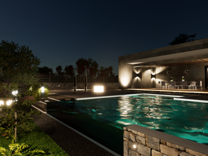 Archisio - Archisolving - Progetto Villa con piscina a bologna