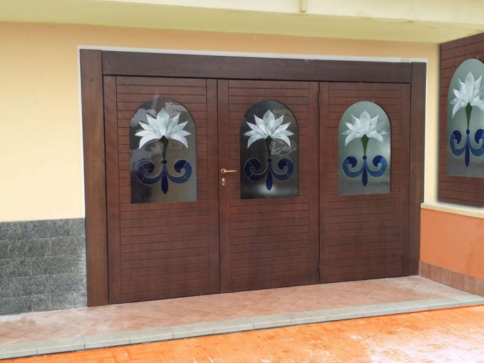 Archisio - Vetreria Caruso Ezio Ignazio - Progetto Vetri decorati