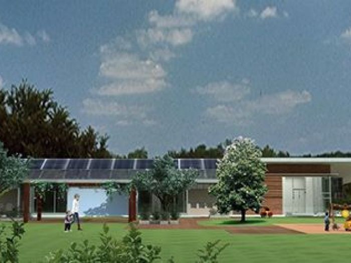 Archisio - Studio Aurea - Progetto Concorso internazionale per un asilo ecocompatibile per 60 bambini in roma