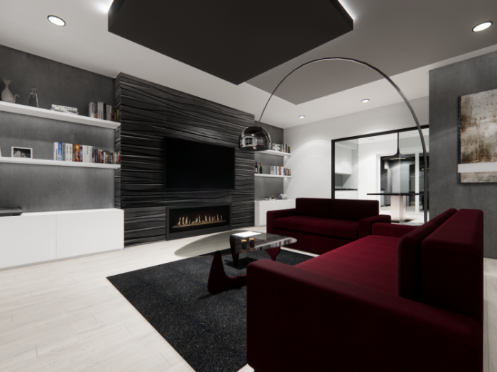 Archisio - Federica Mandato - Progetto Interior design e spazi interni - villa mm