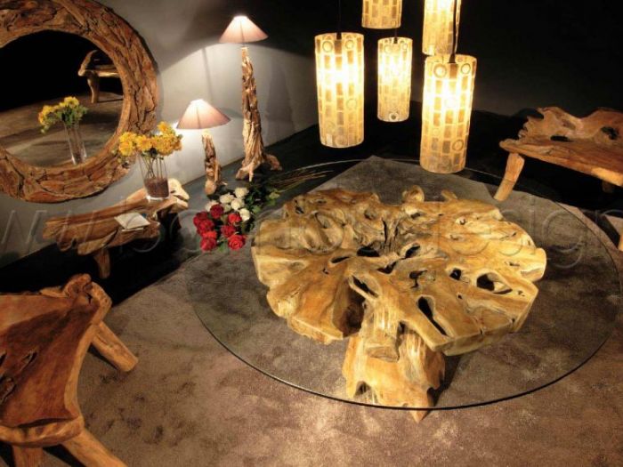 Archisio - Bambu Design - Progetto Tavoli basi tavolo sedie poltroncine