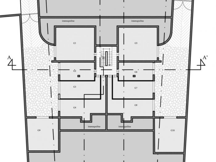 Archisio - Fortunarchitetti - Progetto Palazzina plurifamiliare nepi