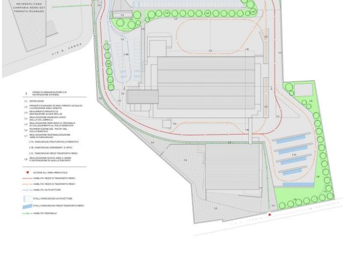 Archisio - Francesco Del Vecchio - Progetto Riqualificazione mercato ittico