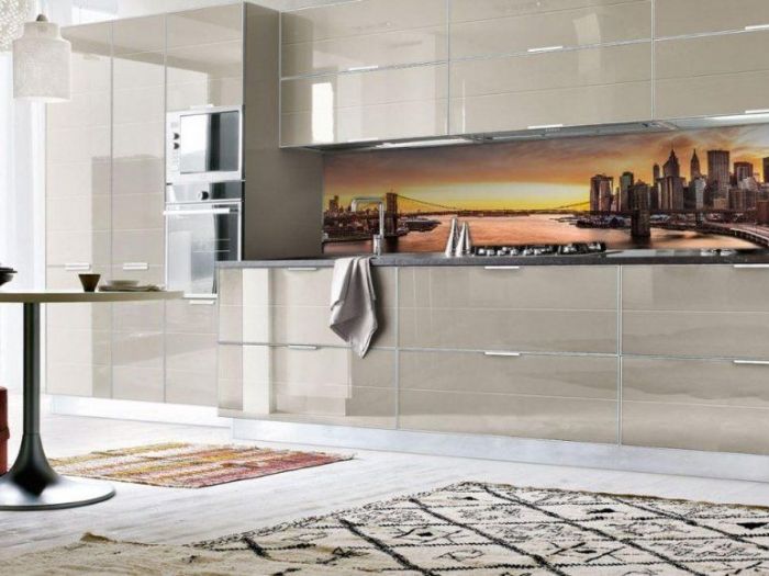 Archisio - Citti Serramenti Infissi Cristalli - Progetto Schienali per cucine in vetro