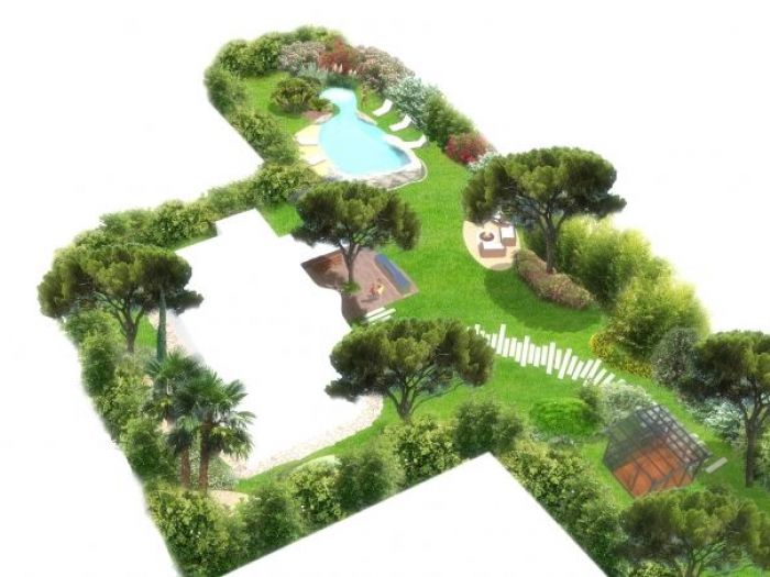 Archisio - La Paesaggista Susanna Tamborini - Progetto Giardino san felice circeo